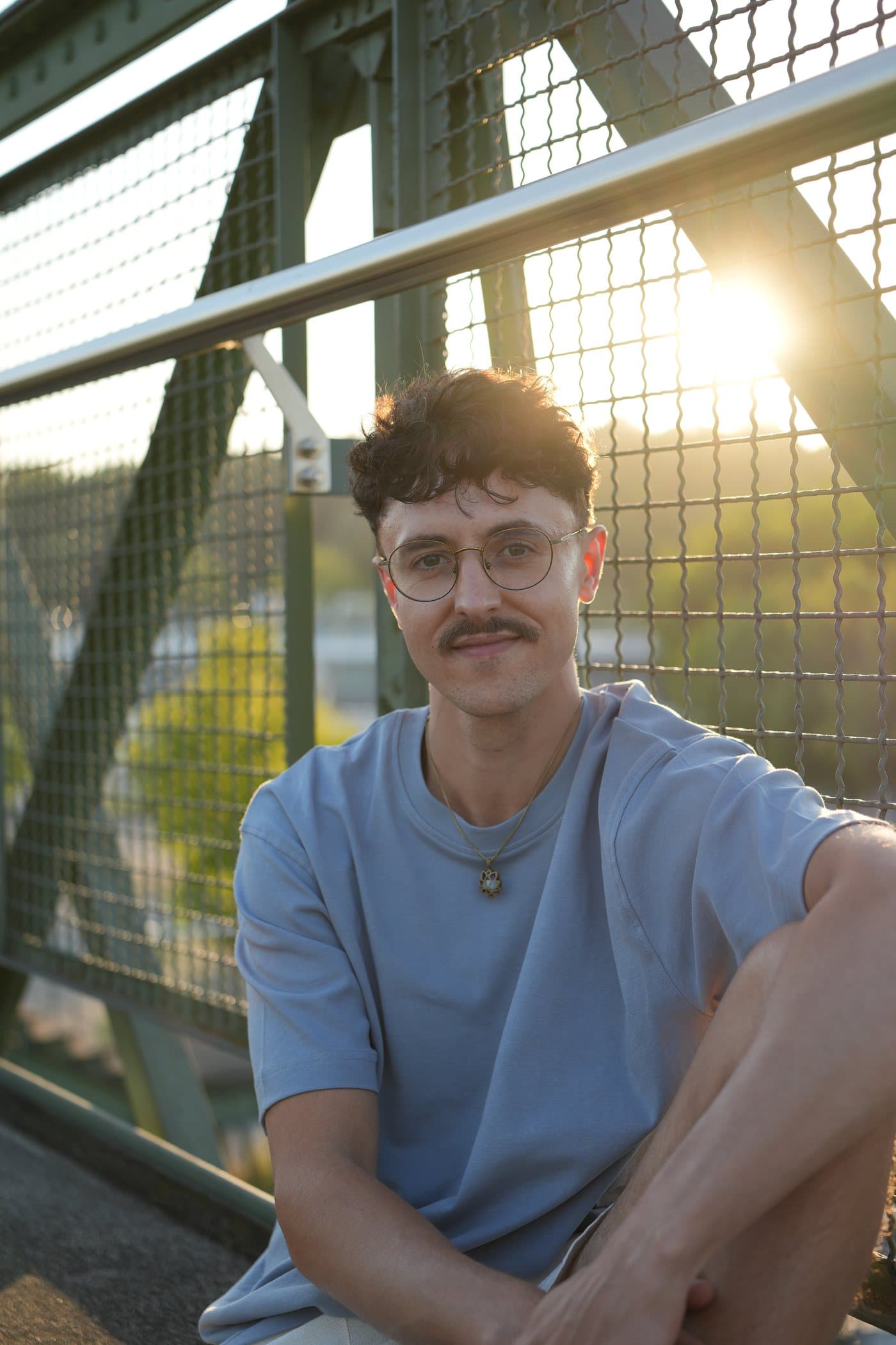 Thomas Wahl im Abendlicht